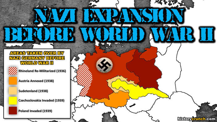 Appeasement Before World War II Map