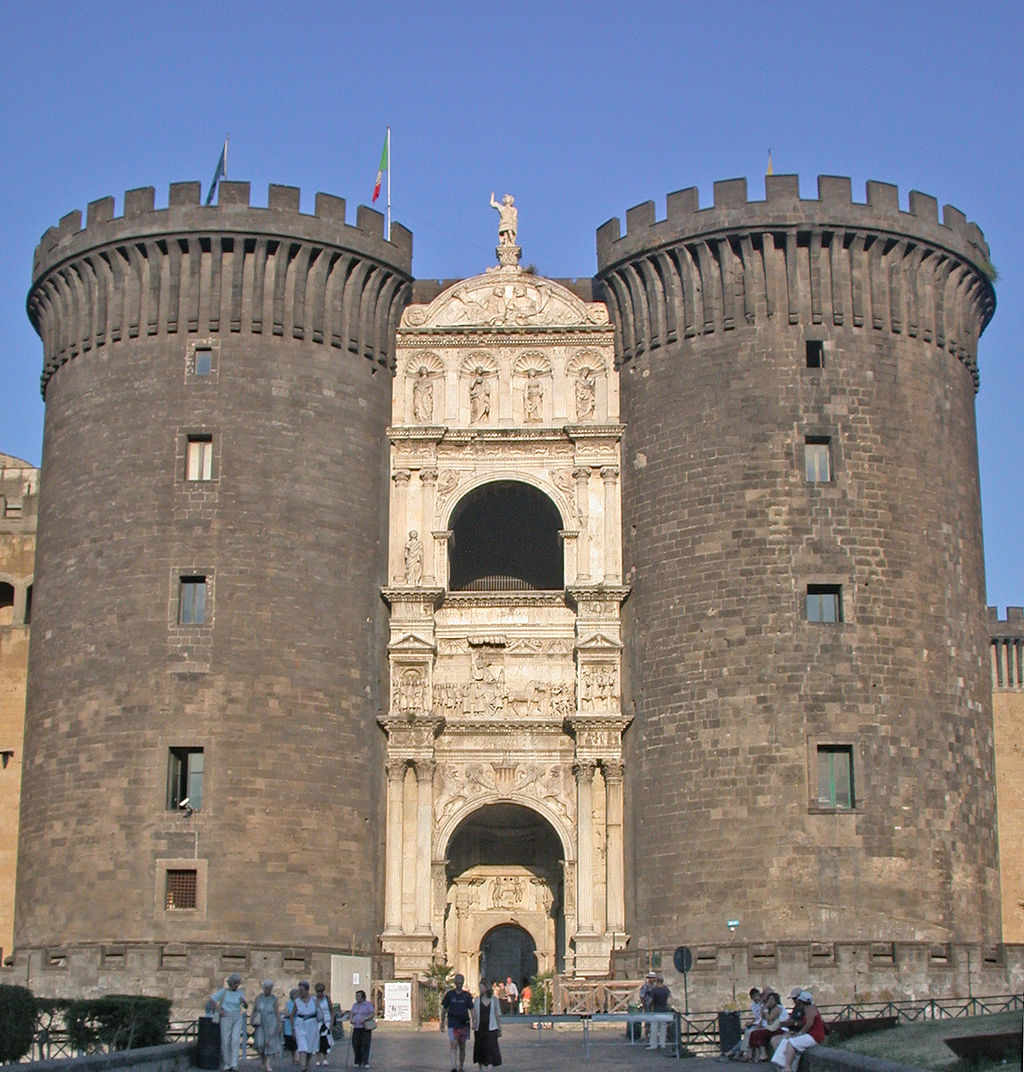 Arch entrance of Castel Nuovo