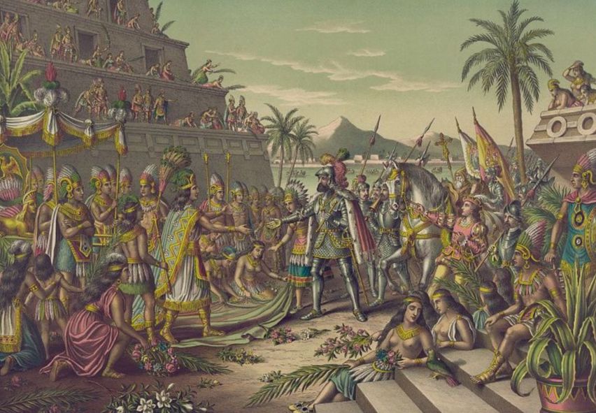 How much gold did the spanish take from the aztecs Conquest Of The Aztec Empire History Crunch History Articles Summaries Biographies Resources And More