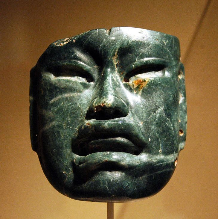 Olmec Jade Mask