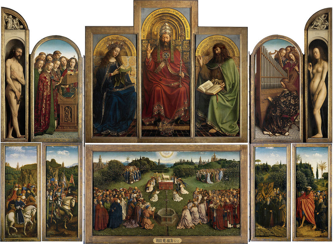 'Ghent Altarpiece' by Jan van Eyck