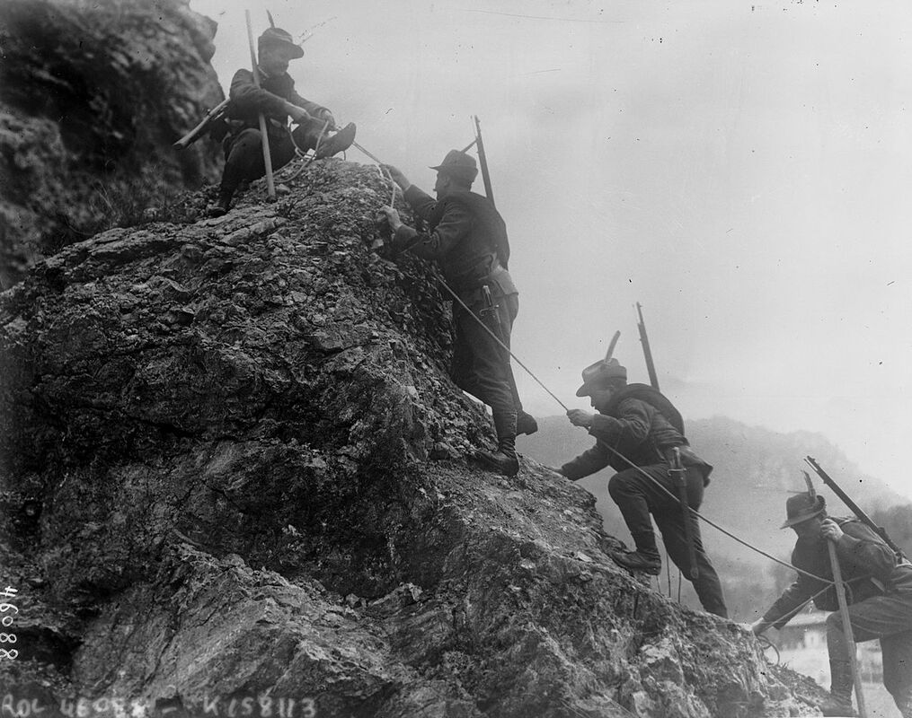 Italian Alpine Soldiers in 1915
