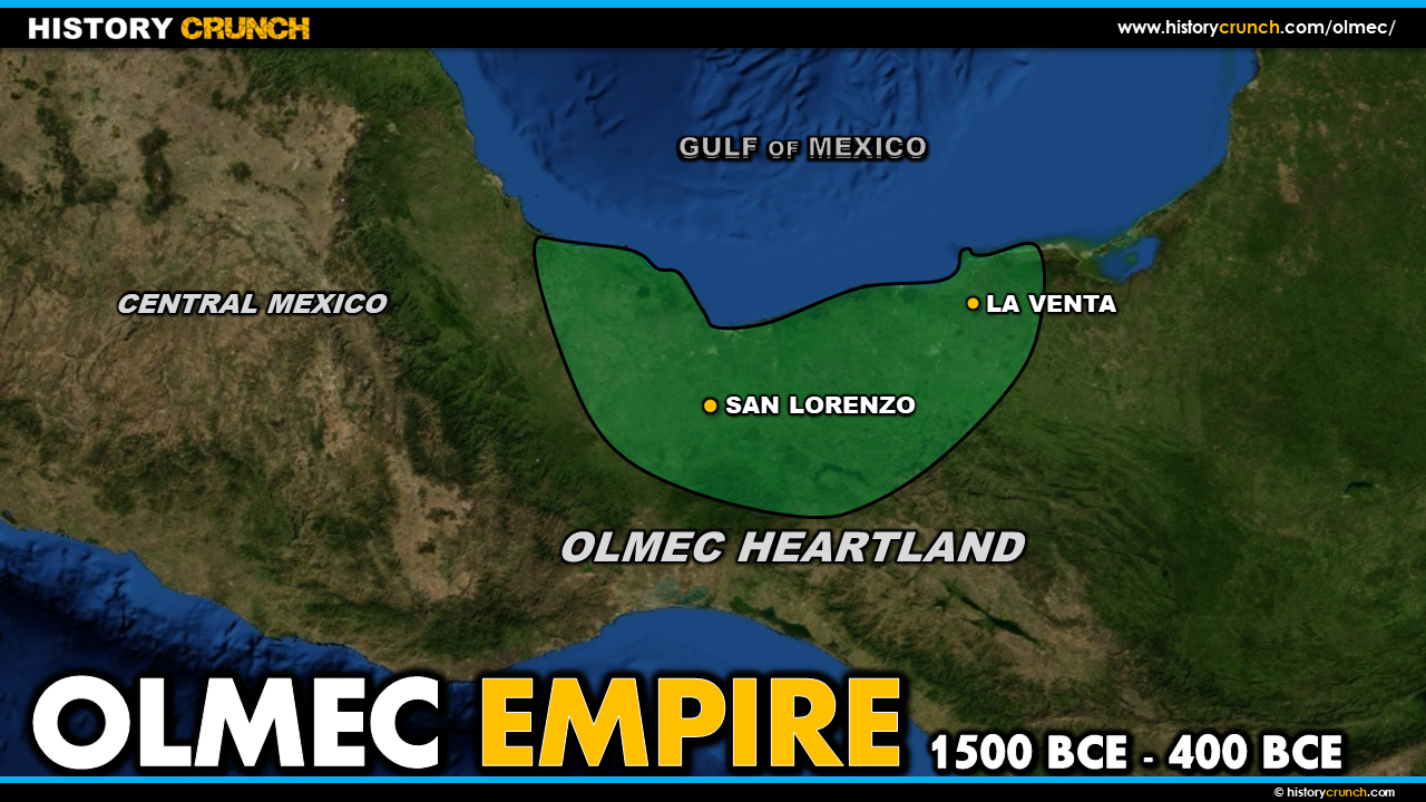 Map of Olmec Heartland