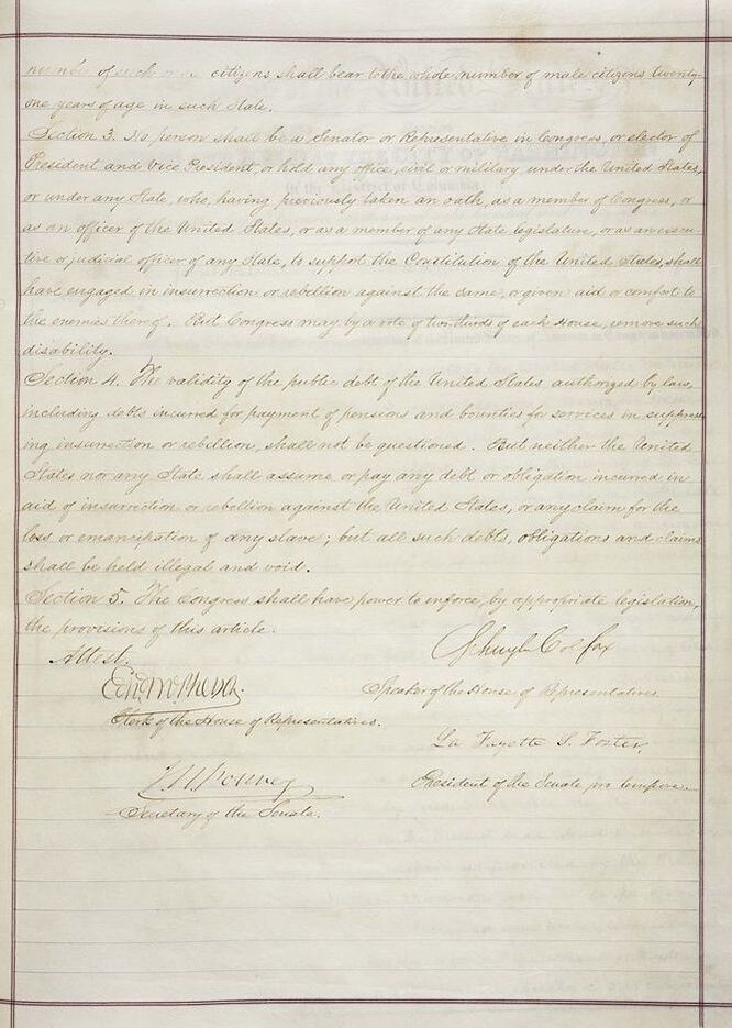 Page 2 of the 14th Amendment