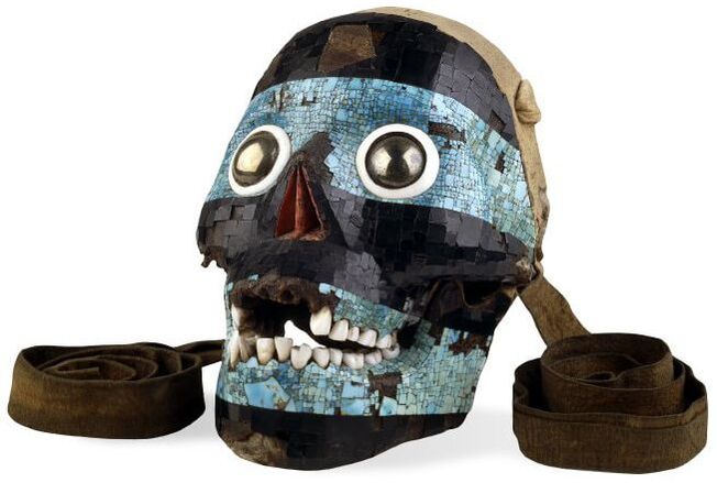 Aztec Mosaic Skull of Tezcatlipoca