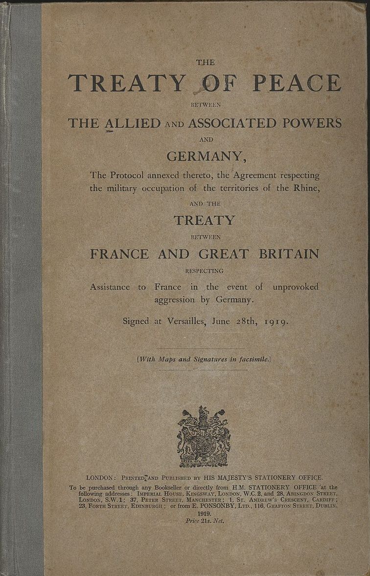 Treaty of Versailles Text