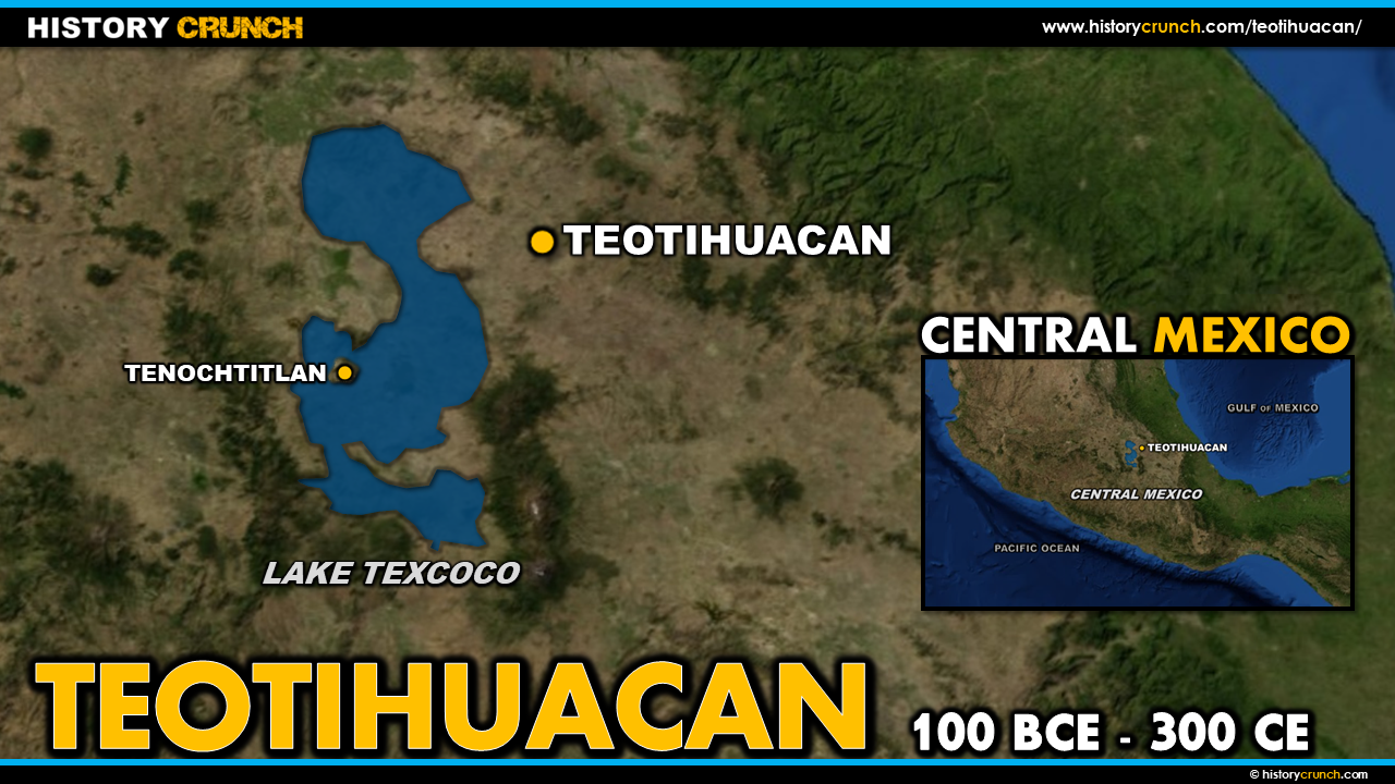 Map of Teotihuacan