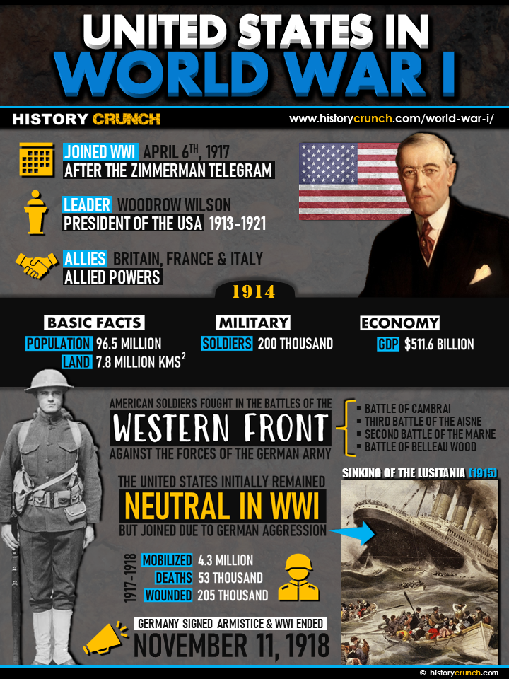 World War I Infographic